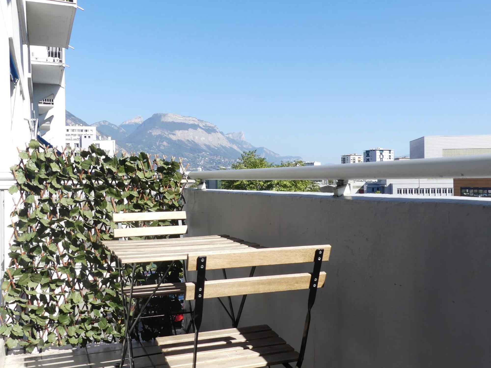 Superbe Duplex Avec Parking Gratuit Leilighet Grenoble Eksteriør bilde