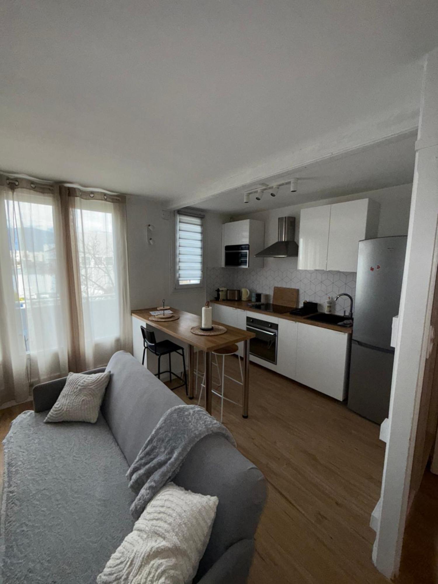 Superbe Duplex Avec Parking Gratuit Leilighet Grenoble Eksteriør bilde